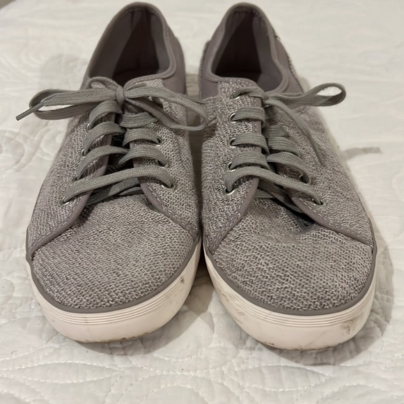 Gently Used Keds Flat Gray Cloth Sneakers, Size 9.5 - Picture 2 of 6